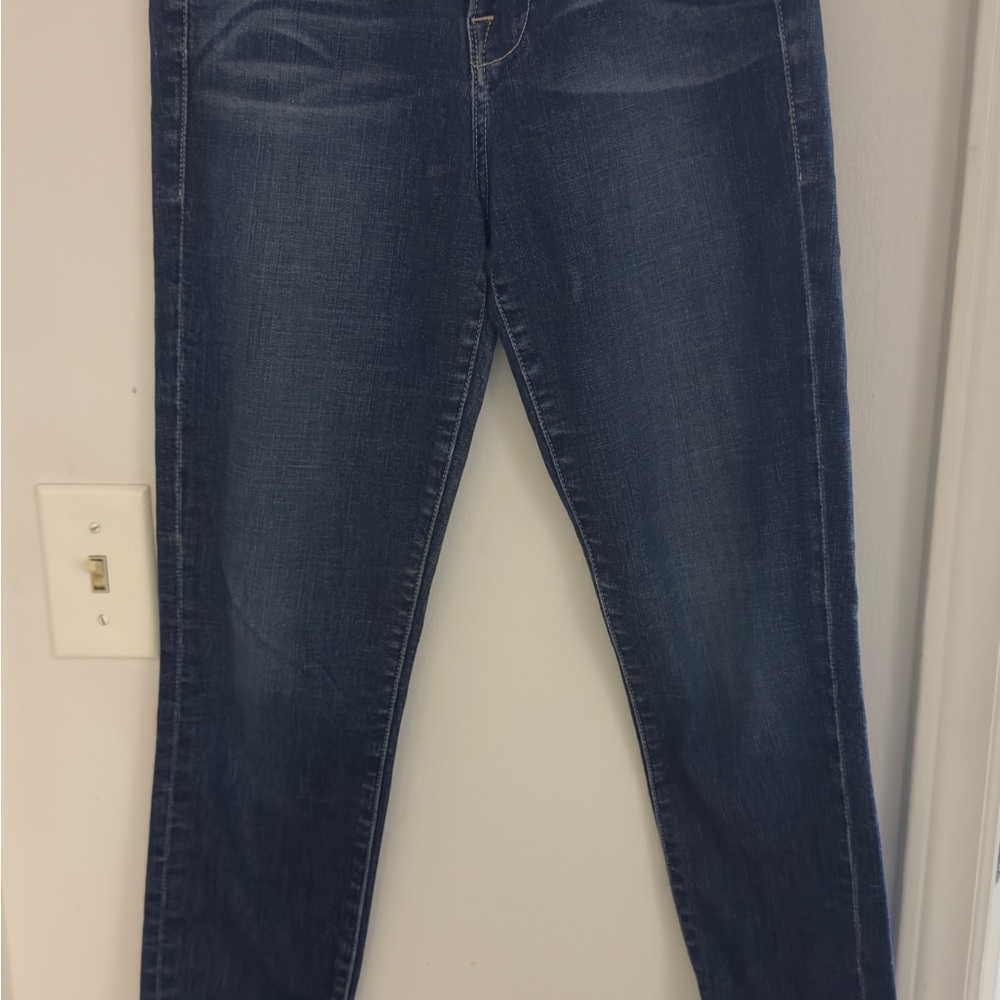 MOTHER Dark Blue Women's Jeans